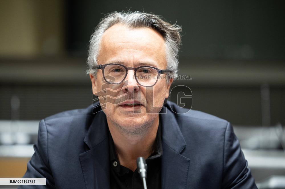 Hearing of Film Producers at the French National Assembly - Paris RL