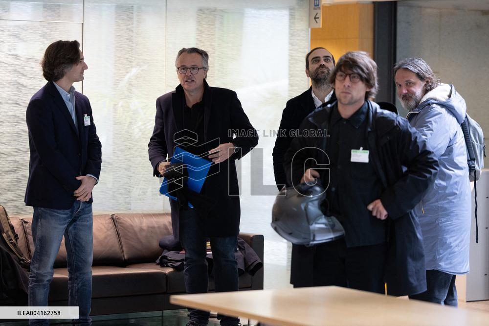 Hearing of Film Producers at the French National Assembly - Paris RL