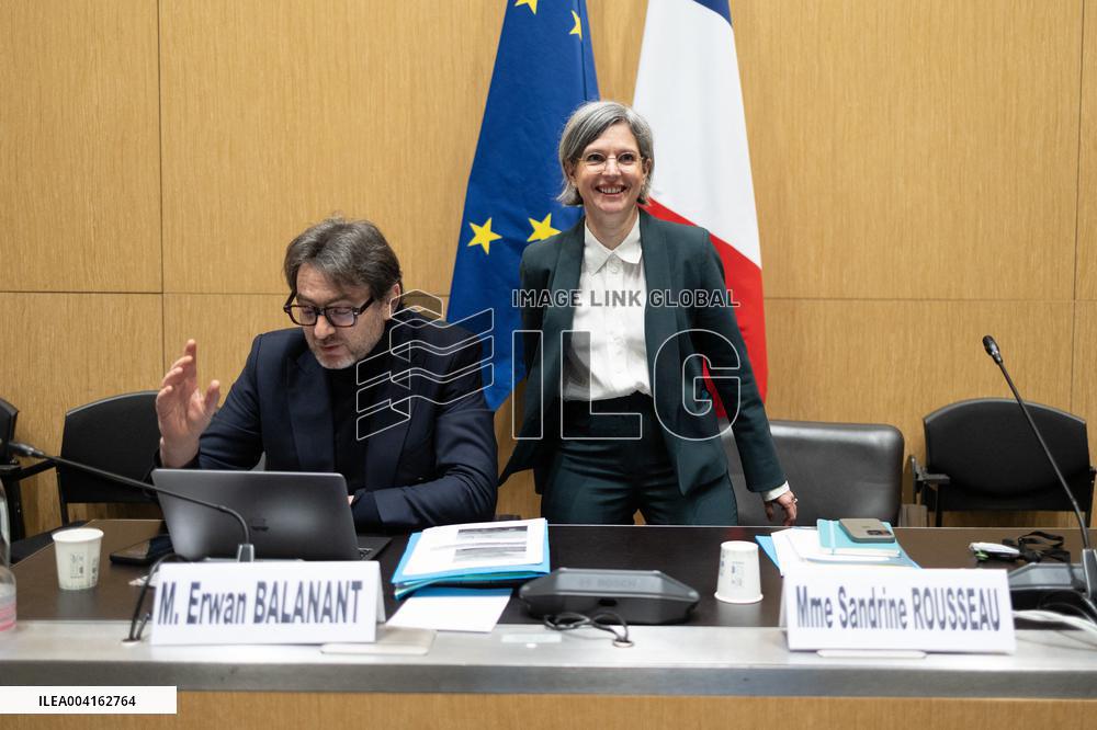 Hearing of Film Producers at the French National Assembly - Paris RL