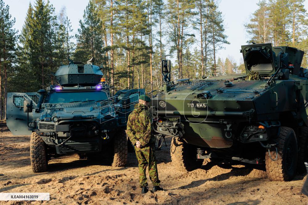 Estonia strengthens 2nd Infantry Brigade with first Turkish-made armored vehicles