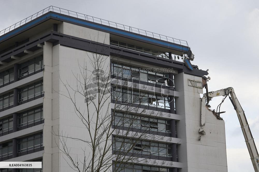 Demolition of Nokia Industrial Site Begins - Essonne