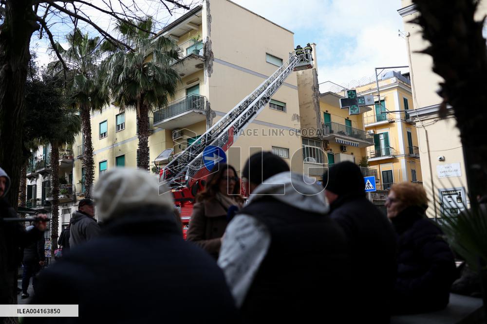 Earthquake in Napoli - Italy