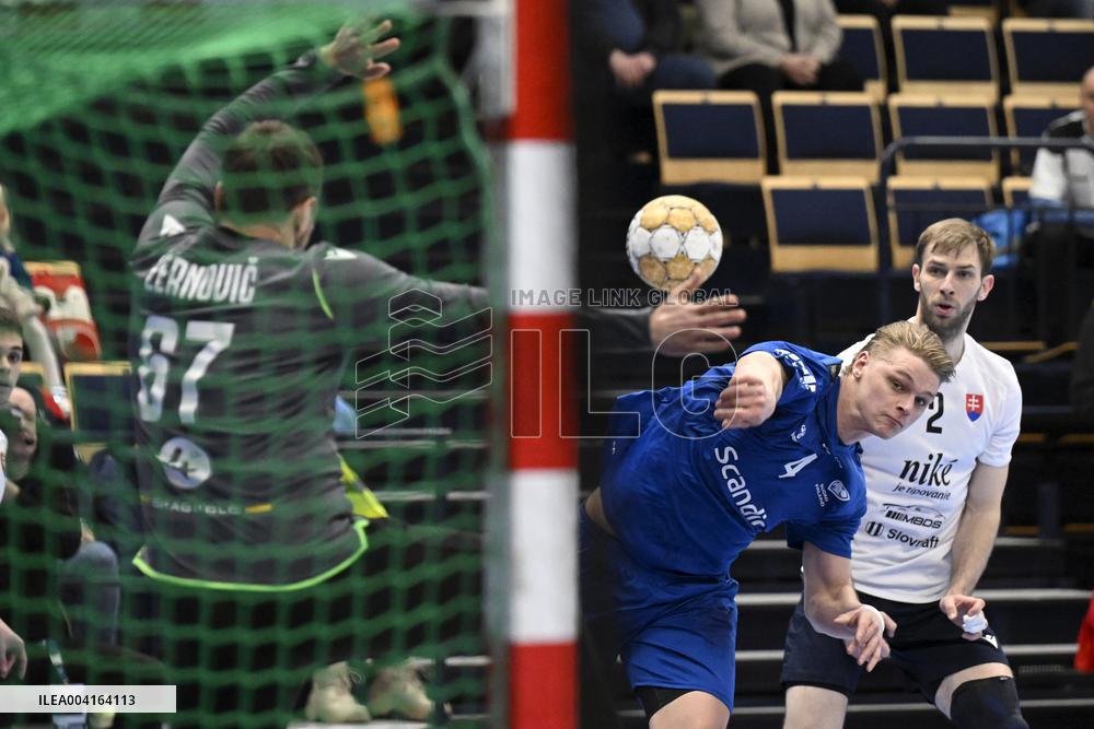Handball - Men s EHF EURO 2026 Qualifiers - Finland vs Slovakia