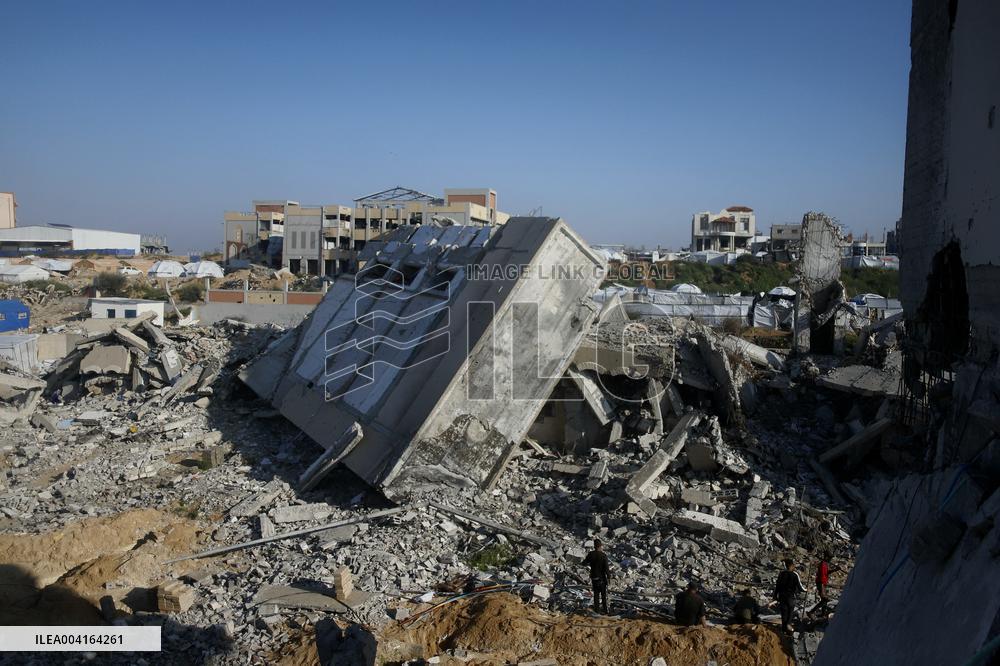 Buildings Destroyed as A Result of Israeli Attacks - Gaza