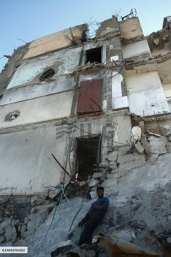 Buildings Destroyed as A Result of Israeli Attacks - Gaza
