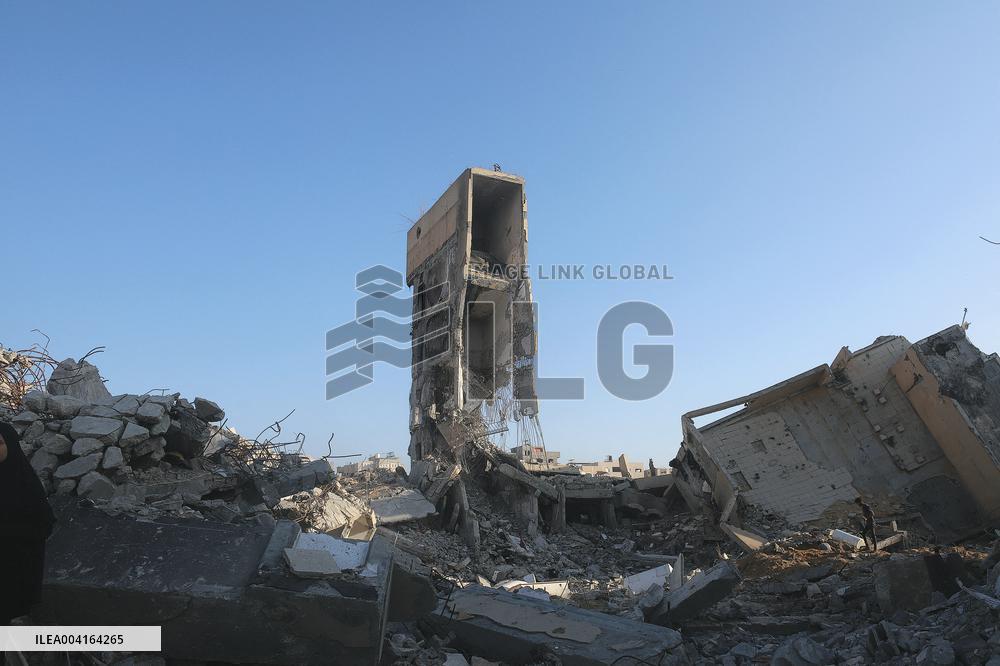 Buildings Destroyed as A Result of Israeli Attacks - Gaza