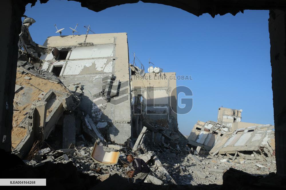 Buildings Destroyed as A Result of Israeli Attacks - Gaza