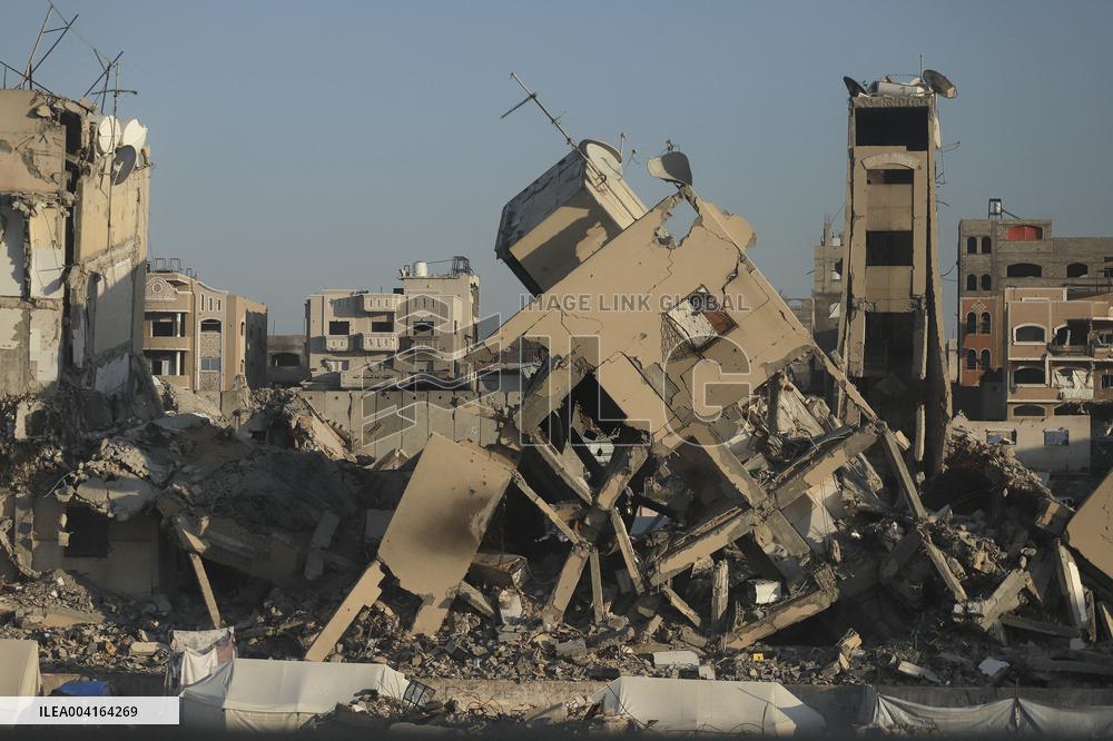 Buildings Destroyed as A Result of Israeli Attacks - Gaza