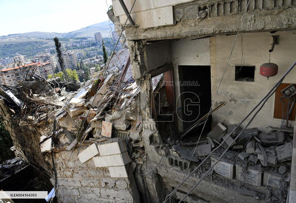 Israeli Strike Aftermath - Damascus