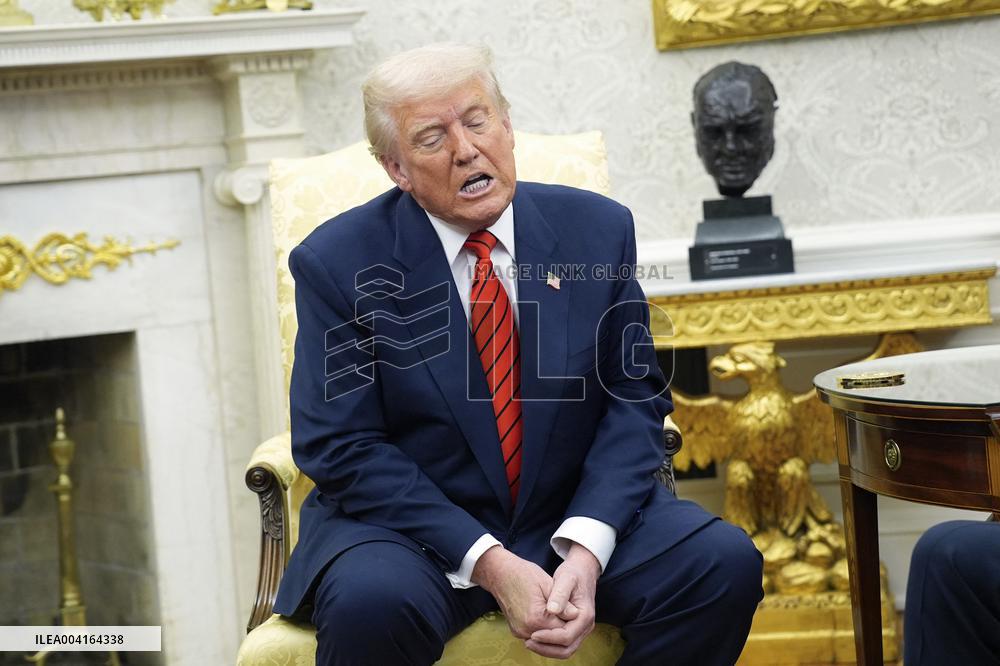 Donald Trump meets with Mark Rutte - Washington