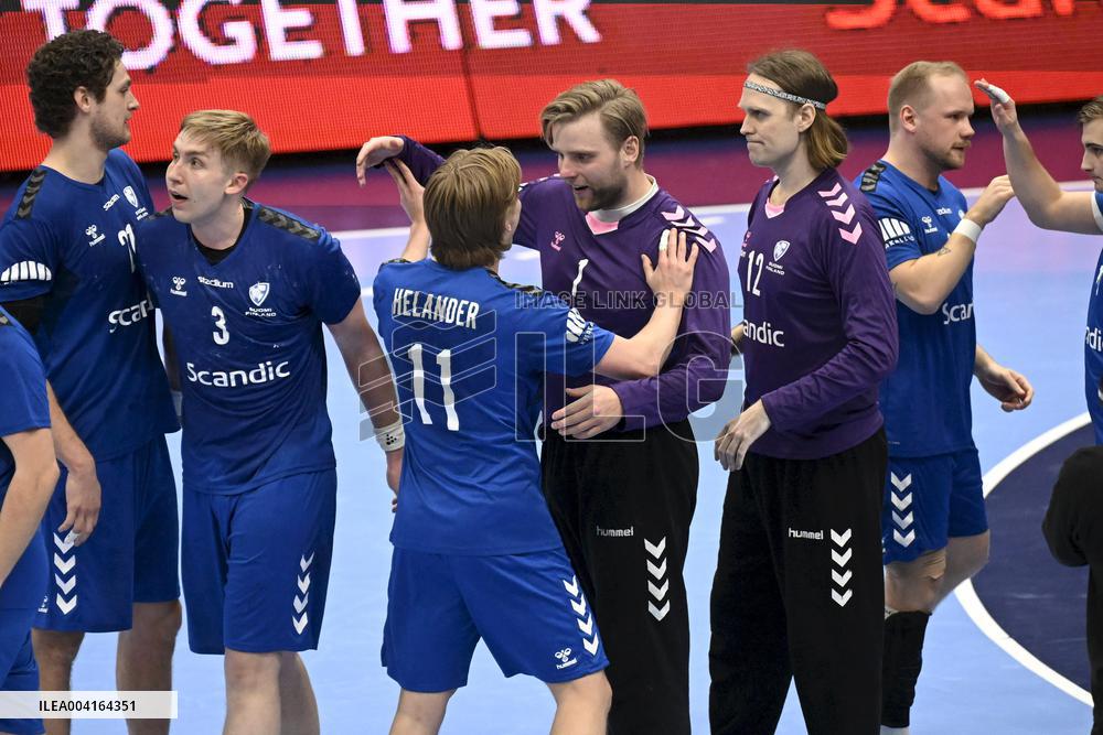 Handball - Men s EHF EURO 2026 Qualifiers - Finland vs Slovakia
