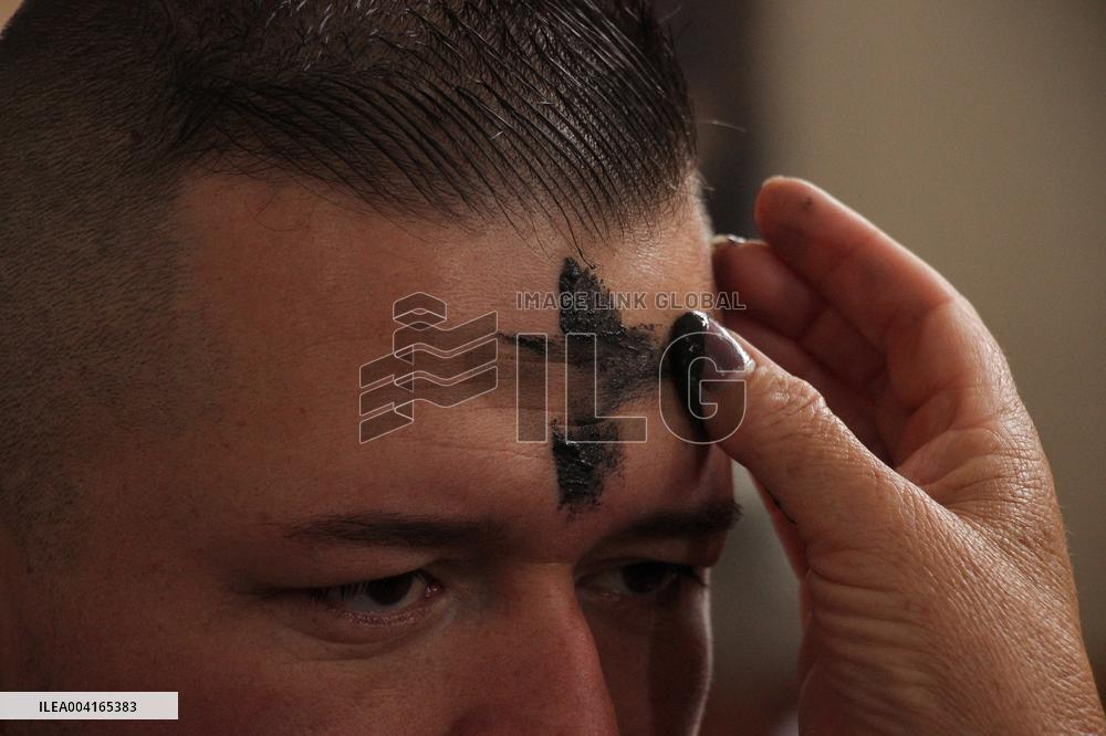 Ash Wednesday in Colombia