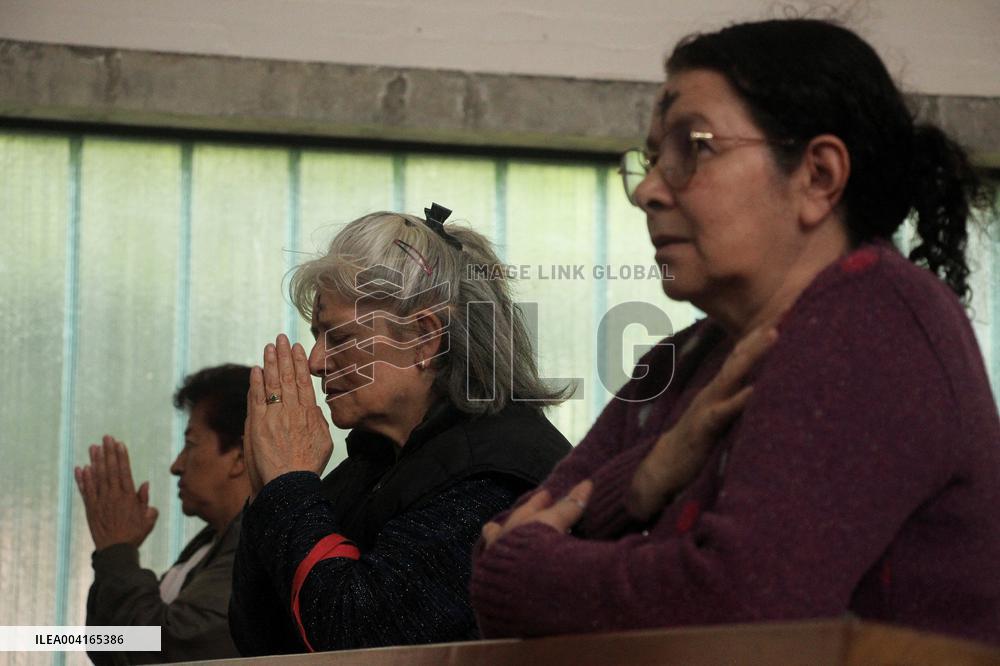 Ash Wednesday in Colombia