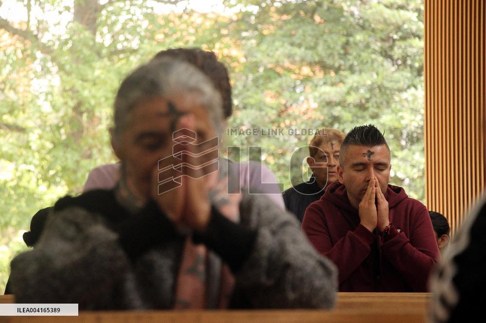 Ash Wednesday in Colombia