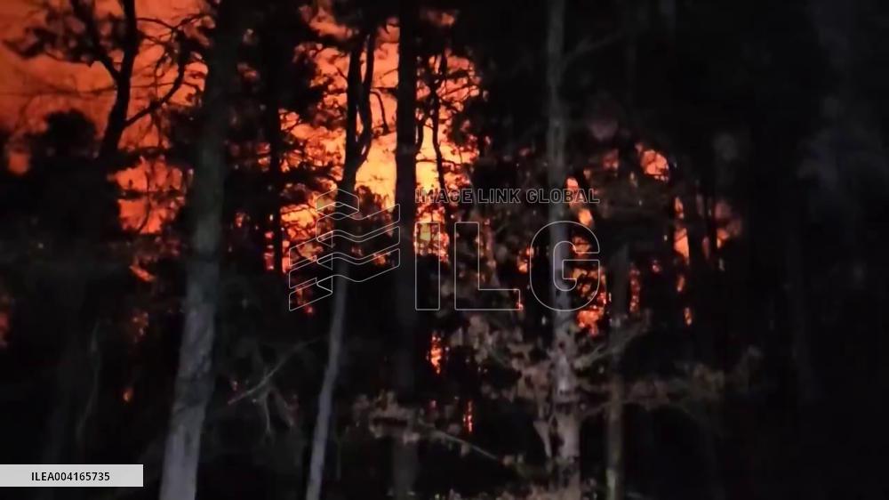 US: Scotland Run Wildfire in New Jersey 100% Contained After Burning Over 190 Acres