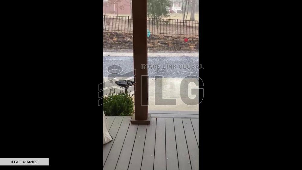 US: Severe Thunderstorm Brings Hail, Winds, Tornado Threat to Alabama