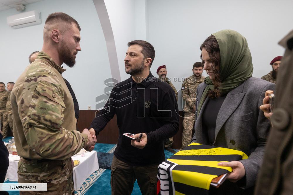 President Zelensky Takes Part in Iftar - Kyiv