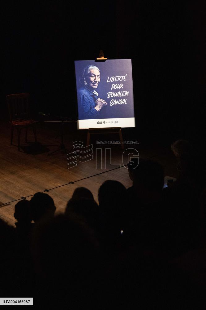 Rally In Support Of Boualem Sansal - Nice