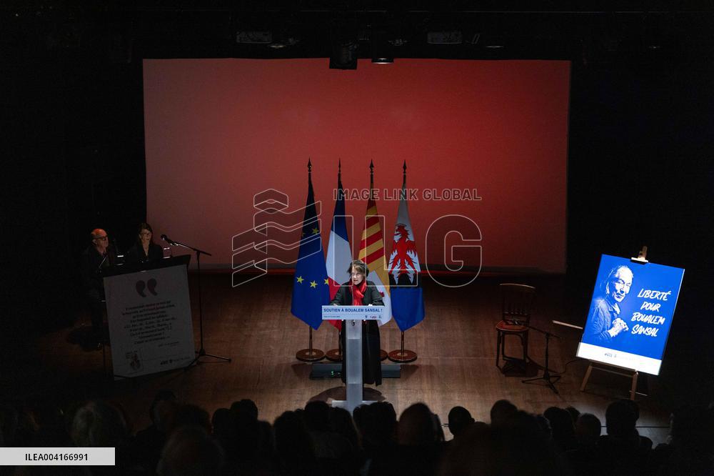 Rally In Support Of Boualem Sansal - Nice