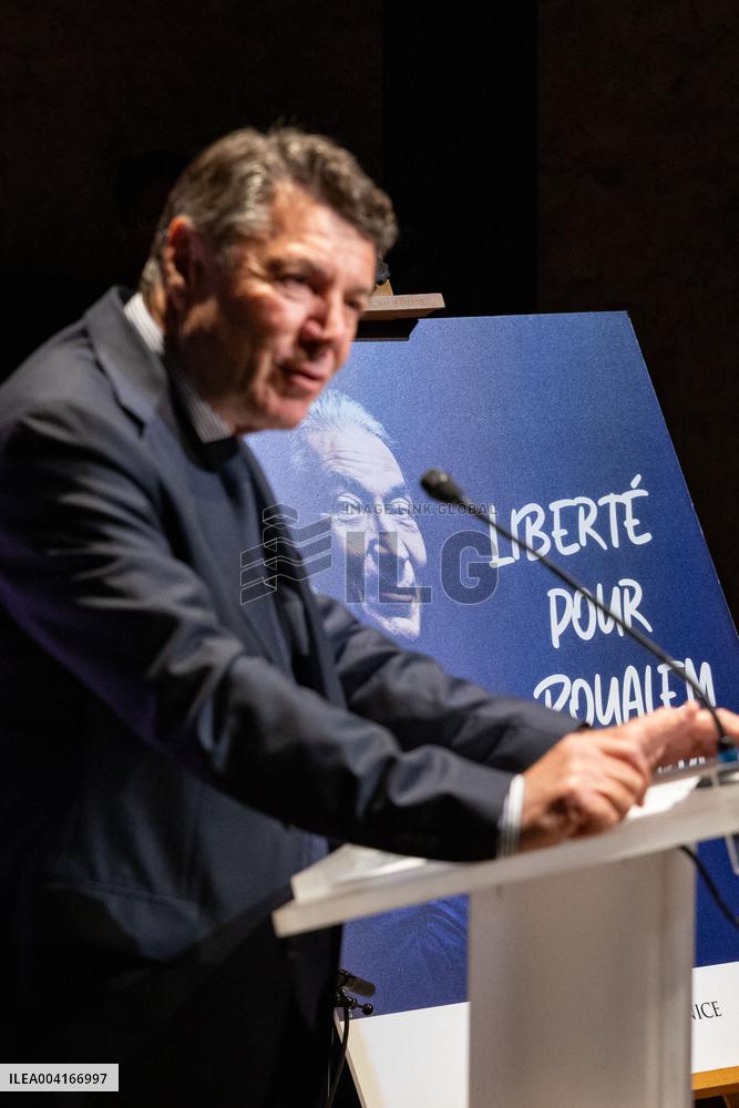 Rally In Support Of Boualem Sansal - Nice