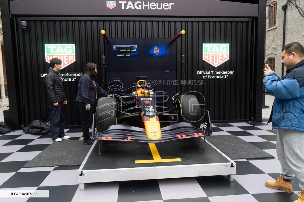 Tag Heuer F1 Exhibition in Shanghai