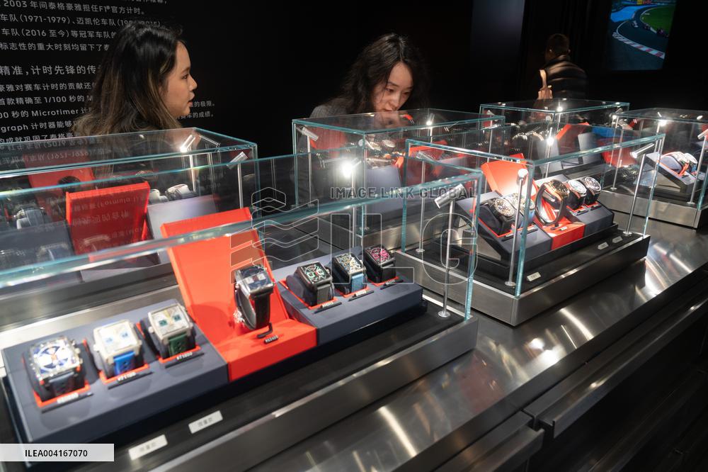 Tag Heuer F1 Exhibition in Shanghai