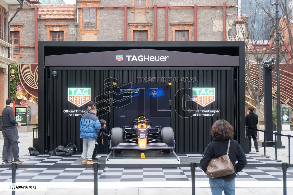 Tag Heuer F1 Exhibition in Shanghai