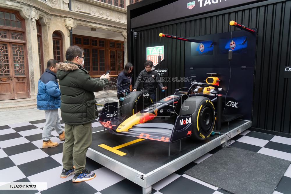 Tag Heuer F1 Exhibition in Shanghai