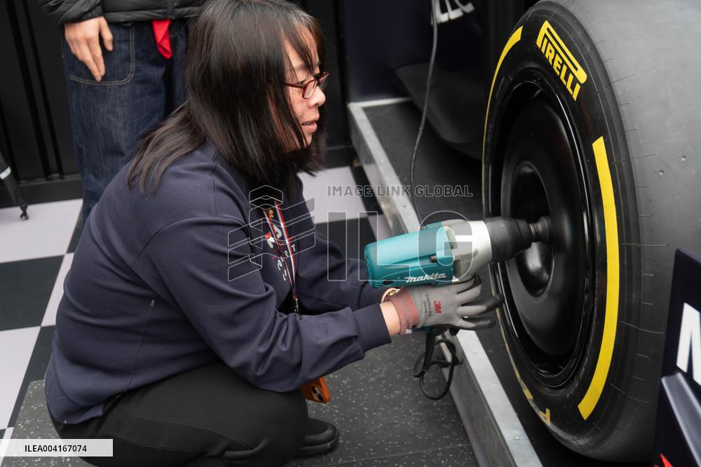 Tag Heuer F1 Exhibition in Shanghai