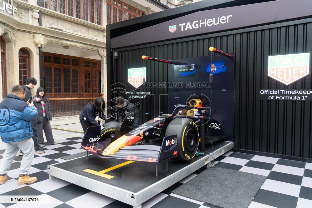 Tag Heuer F1 Exhibition in Shanghai