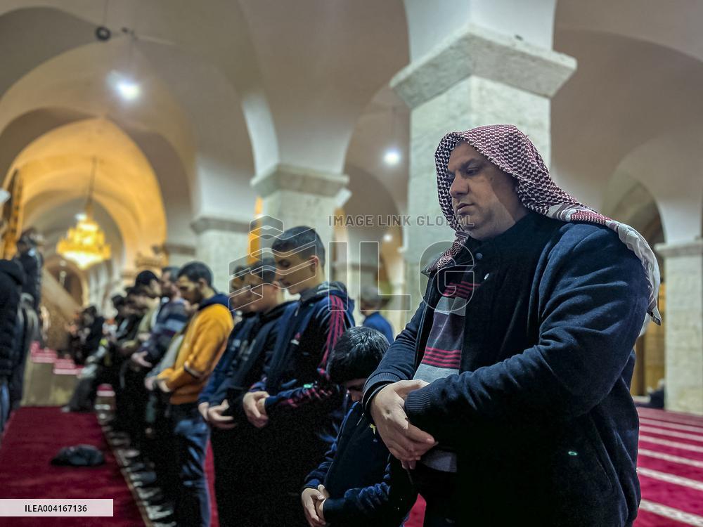 First Tarawih Prayer After 14 Years In Umayyad Mosque - Aleppo