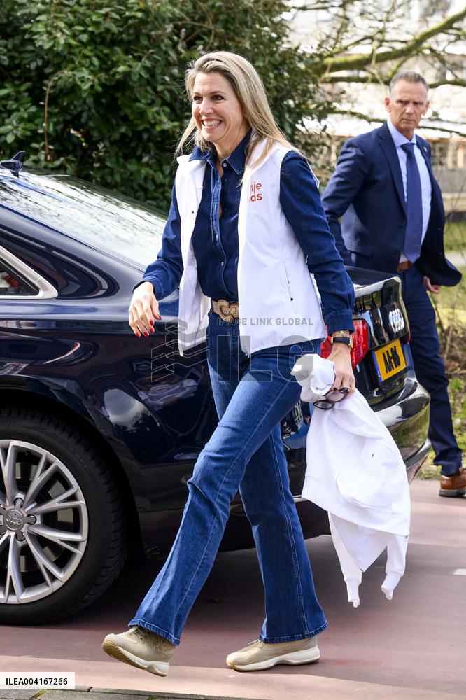 King Willem Alexander And Queen Maxima Participate In NLdoet - Netherlands