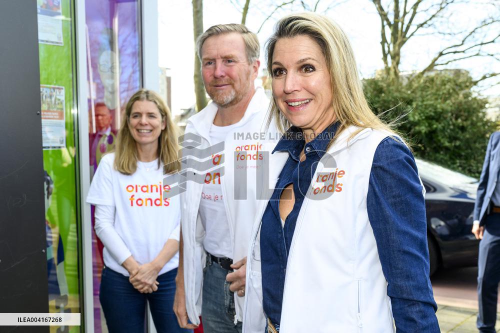 King Willem Alexander And Queen Maxima Participate In NLdoet - Netherlands