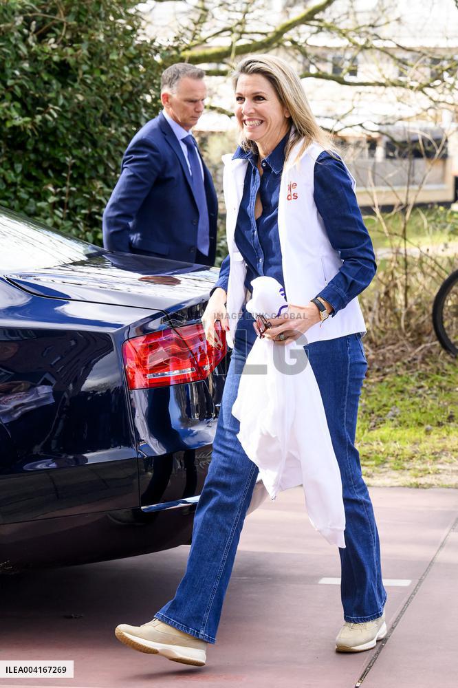 King Willem Alexander And Queen Maxima Participate In NLdoet - Netherlands