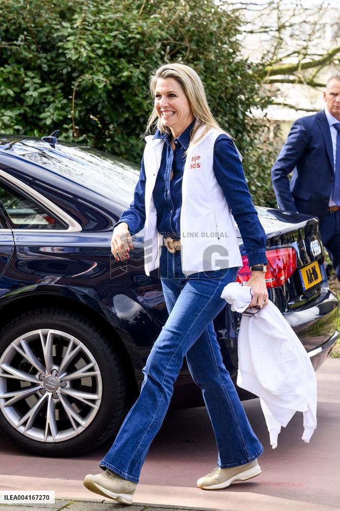 King Willem Alexander And Queen Maxima Participate In NLdoet - Netherlands