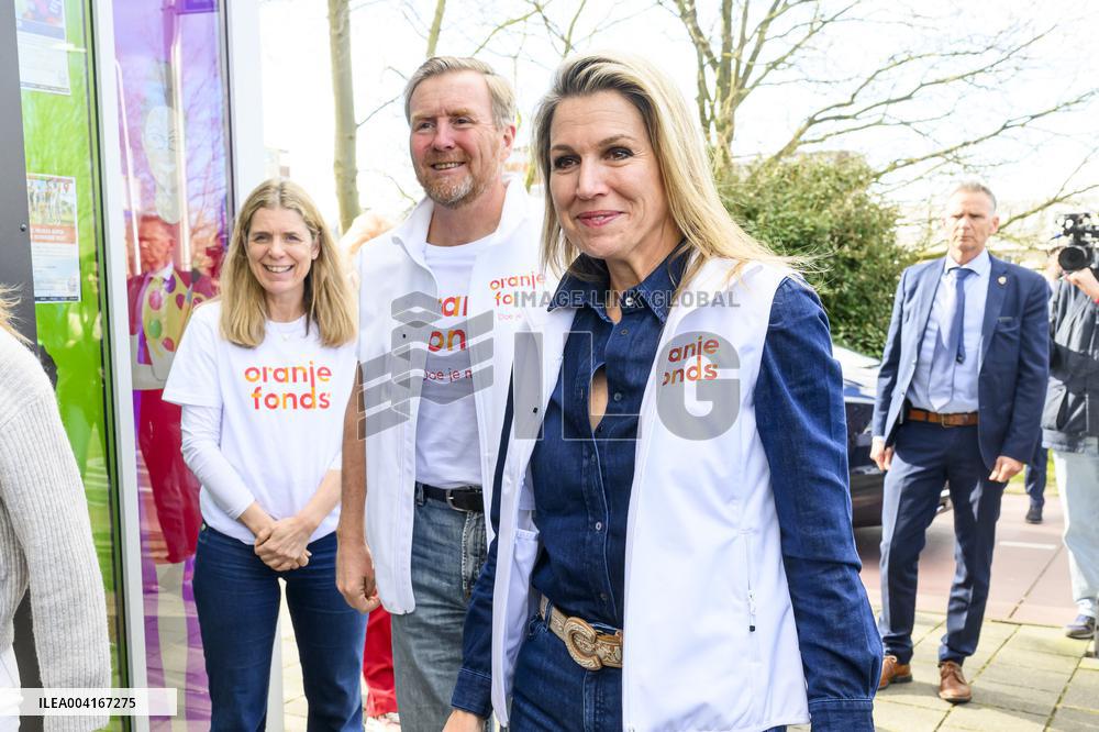King Willem Alexander And Queen Maxima Participate In NLdoet - Netherlands