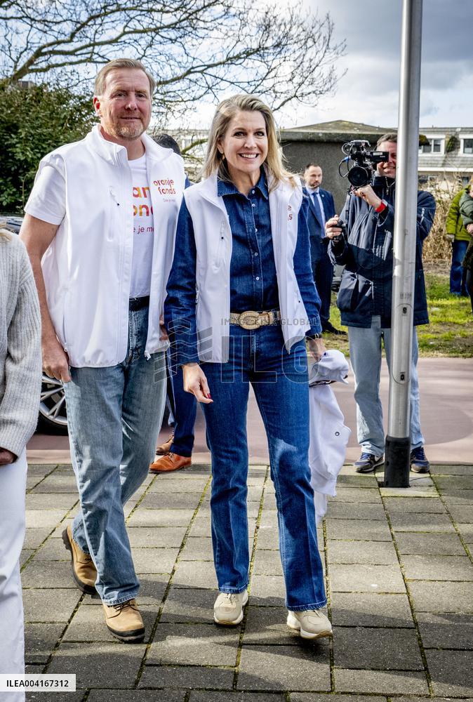 King Willem Alexander And Queen Maxima Participate In NLdoet - Netherlands