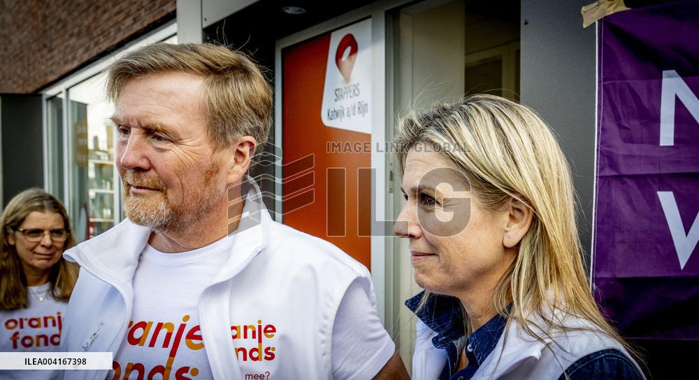 King Willem Alexander And Queen Maxima Participate In NLdoet - Netherlands