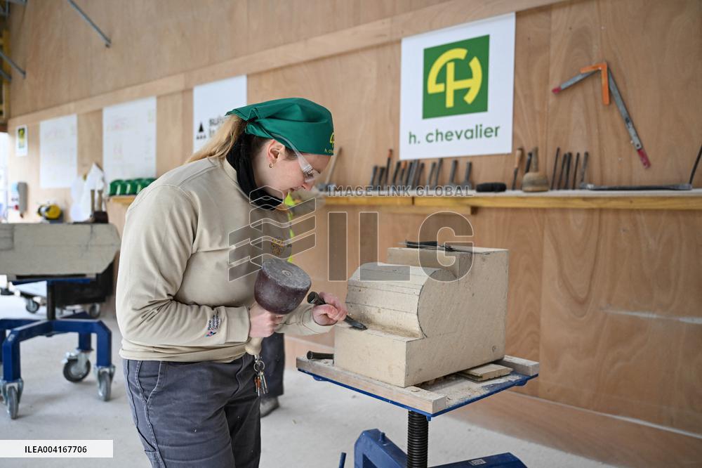 Rachida Dati Visits Saint-Denis Basilica - Saint-Denis