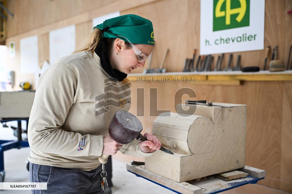 Rachida Dati Visits Saint-Denis Basilica - Saint-Denis