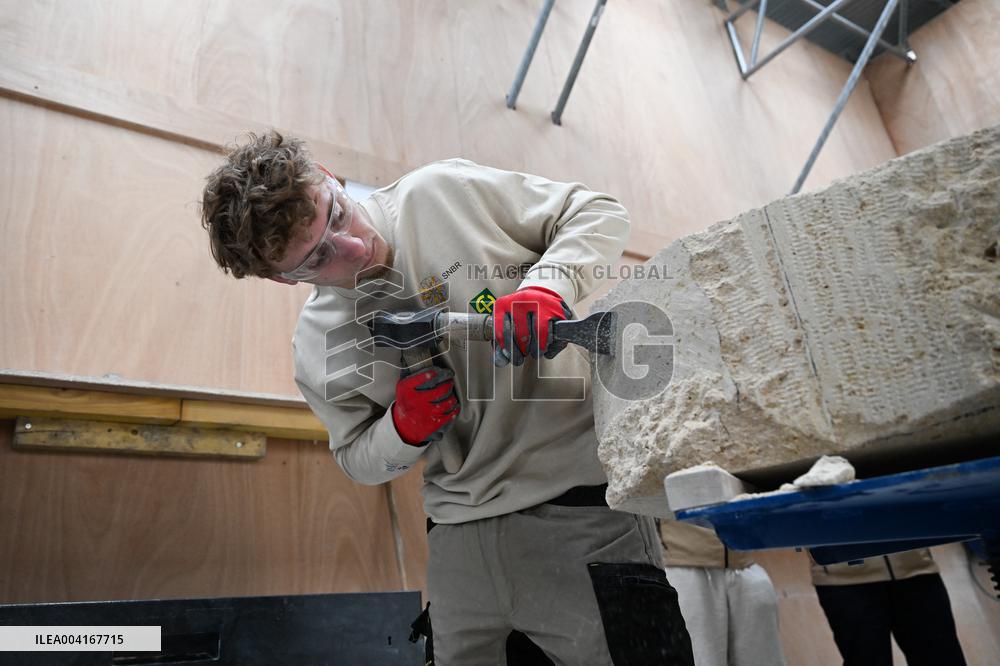 Rachida Dati Visits Saint-Denis Basilica - Saint-Denis