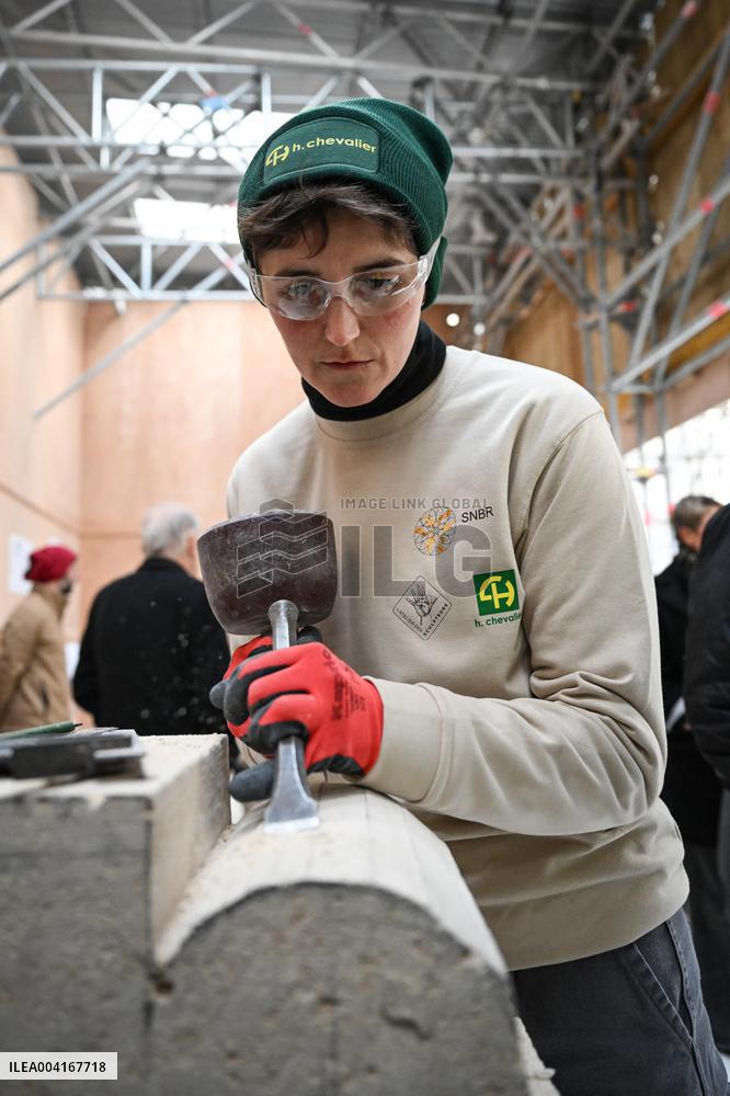 Rachida Dati Visits Saint-Denis Basilica - Saint-Denis
