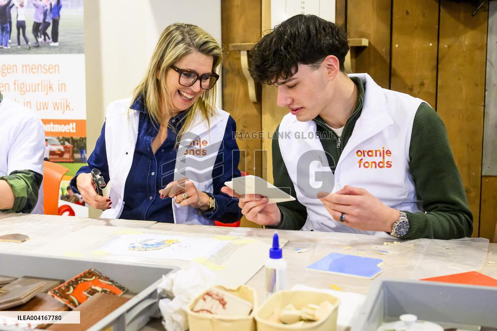 Dutch Royals Participate In NLdoet - Netherlands