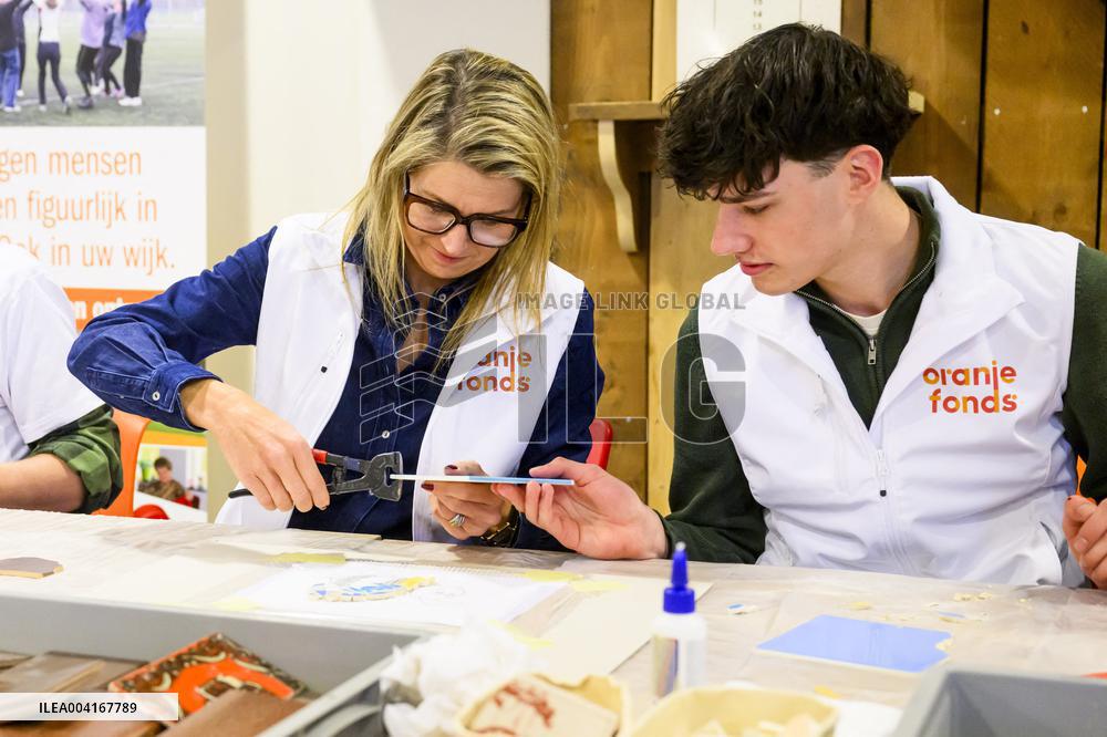 Dutch Royals Participate In NLdoet - Netherlands