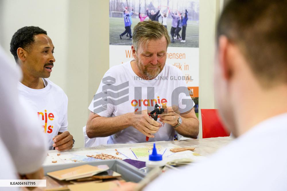 Dutch Royals Participate In NLdoet - Netherlands