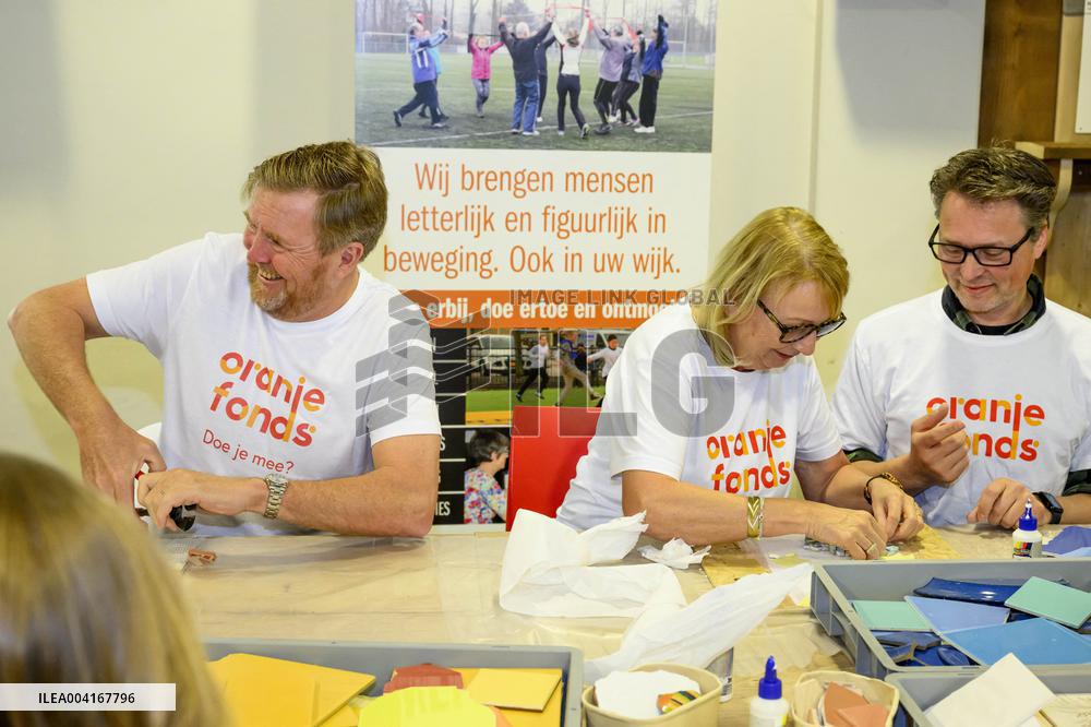 Dutch Royals Participate In NLdoet - Netherlands