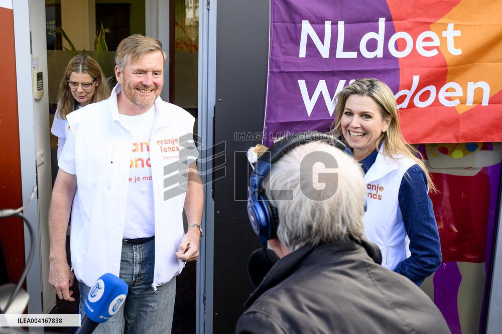 Dutch Royals Participate In NLdoet - Netherlands