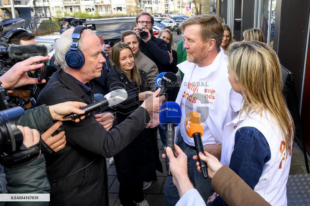 Dutch Royals Participate In NLdoet - Netherlands