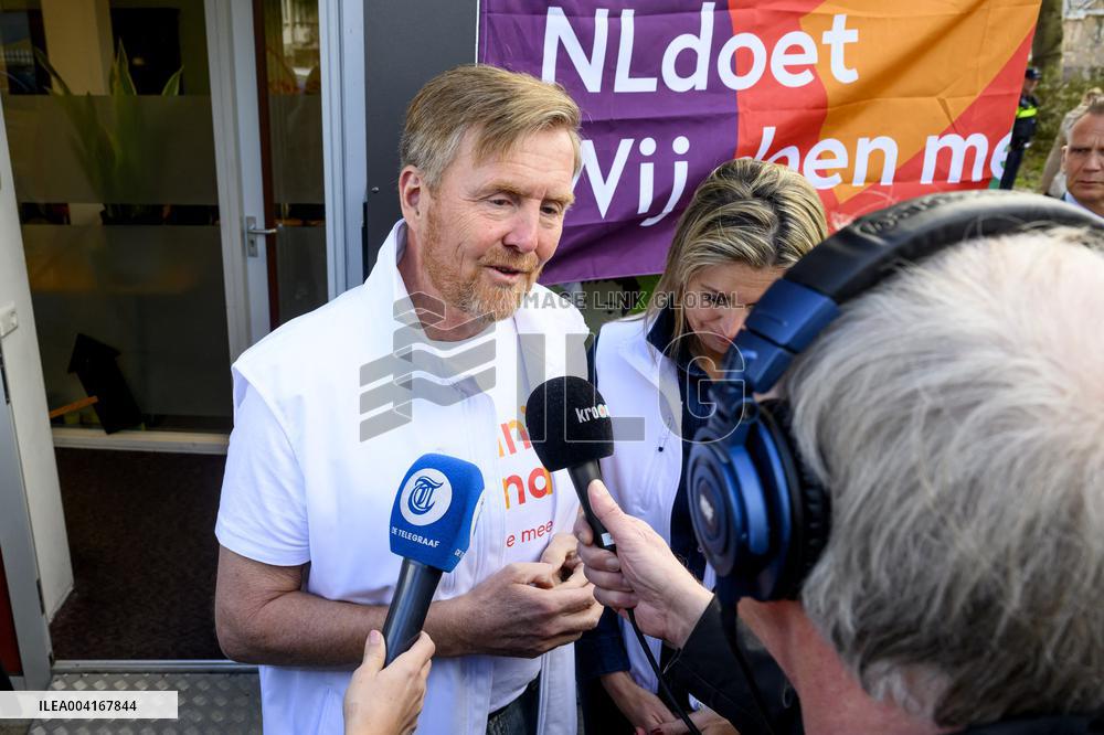 Dutch Royals Participate In NLdoet - Netherlands