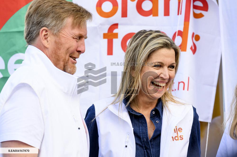 Dutch Royals Participate In NLdoet - Netherlands